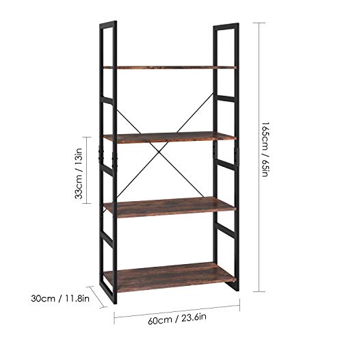 1 Homfa+Bookshelf+Bookcase+Organizer+Furniture