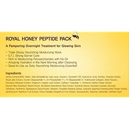 Sidmool Royal Honey Peptide Deep Moisture Sleeping Pack