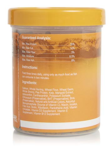 Omega One Goldfish Pellets, Sinking, 4mm Medium Pellets, 4.2 oz