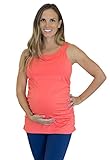 Mumberry Maternity Activewear Boost Workout Tank with Belly Band Support