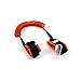 Child Safety 2 Pack Anti Lost Child Wrist Leash - Skin Friendly - Cotton Strap Safety Harness 1.5 & 2.5 m - Brace Restraint Harnesses & Leashes for Children - Bonus Child Finger Toothbrush (Orange)