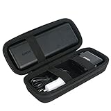 Khanka Hard Travel Case Replacement for Anker PowerCore II 20100 Speed Quick Charge 3.0 20100mAh Portable Charger External Battery Power Bank (Black)
