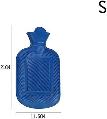 WXLAA Four Size Thick Rubber Hot Water Bottle Bag Warm Relaxing Heat Cold Therapy S