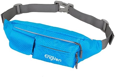 ENGYEN Waist Bag, Running Belt, Outdoors Fanny Pack,Climbing,Sports, Jogging, Walking, Hiking or Cyclin Carrying Iphone 7 8Plus X Samsung For Men/Women