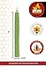 Ner Mitzvah Honeycomb Chanukah Beeswax Candles - Standard Size Candle Fits Most Menorahs - Premium Quality Pure Bees Wax - Colorful Assortment - 45 Count for All 8 Nights of Hanukkah