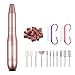 20000 RPM Portable Electric Nail Drill Machine Handpiece Nail File Kit Professional Pen Shape Sets for Home Use or Beauty Salon(Gold)