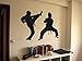 Karate Martial Arts Tae Kwon Do Jiu Jitsu Kids Bedroom Vinyl Wall Decal