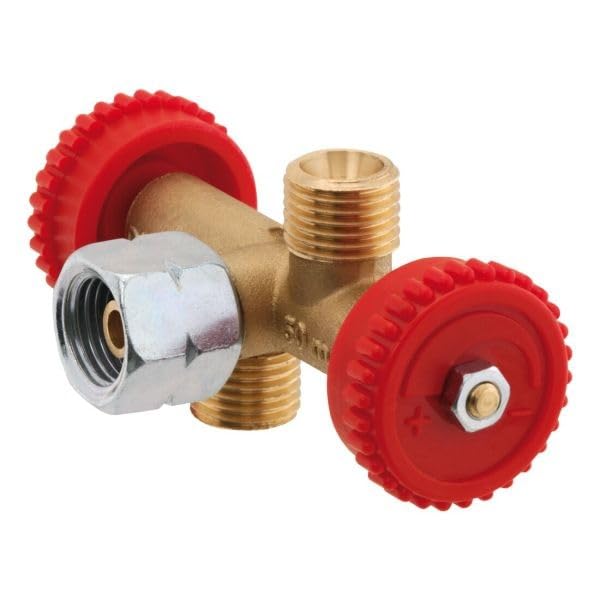 GOK Angle Branch Valve PS 4 bar 2 Outflows stove accessories