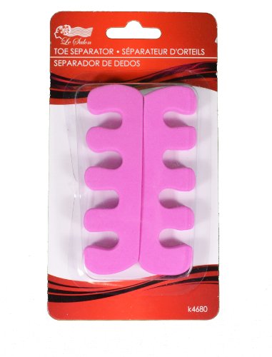 Lot of 6 Foam Toe Separators Pedicure Manicure Tool (3 pks) by Le Salon - Thumbnail 2