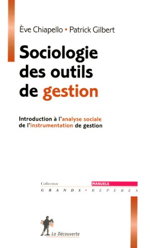 Sociologie des outils de gestion