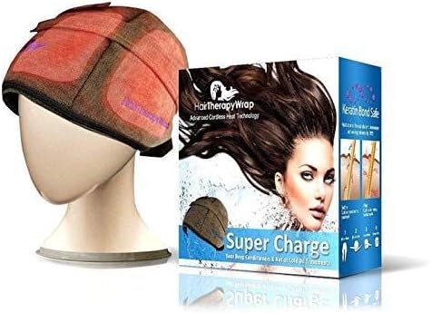 Hair Therapy Wrap Cordless Thermal Turban Heat Wrap 1 piece