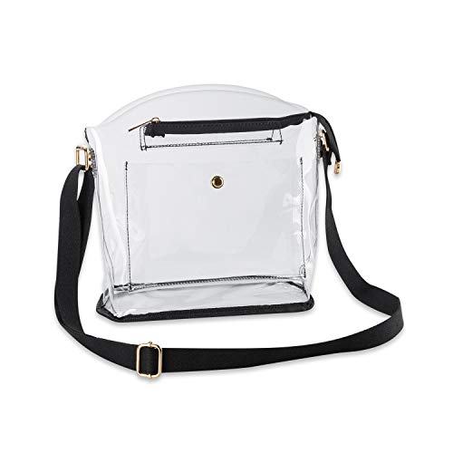 clear plastic crossbody purse