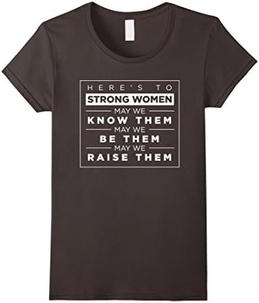 Women's Strong Women - Feminist Quote T-shirt - Protest Shirt XL Asphalt