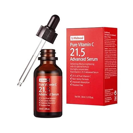 van Wishtrend, pure vitamine C21.5, geavanceerd serum, 30ml, je huid helderder maken, bleken, huidtintverbetering, met puur a