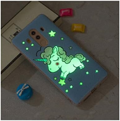 Samsung Galaxy S9 plus Luminous glow TPU Phone Case Cover- S9 Plus (S9 plus- Star Unicorn)