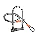 KRYPTONITE KryptoLok Series 2 U-Lock w/ 4' Cable