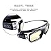 Active 3D Glasses DLP-Link Liquid Crystal Shutter Rechargeable 3D Glasses for JmGO XGIMI All DLP Technology 3D Projectors