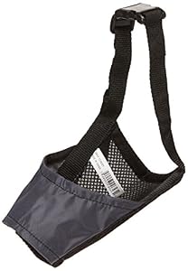 Image of Petco Nylon & Mesh Dog Muzzle, X-Large, Color:Black
