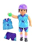 Purple Softball Outfit | Fits 18