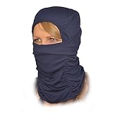 Balaclava Face Mask - One Size Fits All Elastic Fabric - Protects From Wind, Sun, Dust - Ideal for Motorcycle, Face Mask for Ski, Cycling, Running or Hiking - Summer or Winter Gear