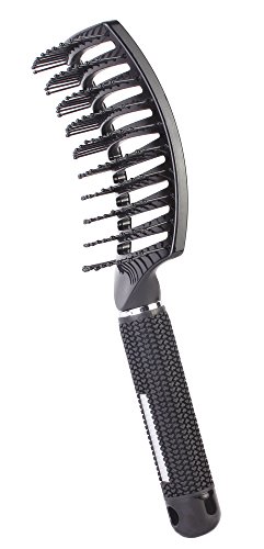 Curved Vented Styling Hair Brush, Detangling Thick Hair Massage Blow Drying Brush