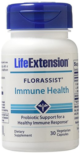 Life Extension Florassist Immune Health Vegetarian Capsules, 30 Count