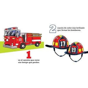 Mi Primer Libro De Contar: Los Bomberos (Spanish Edition)