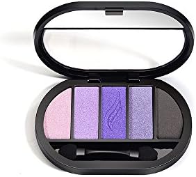 Shimmer Streamer Eyeshadow Palette 5 Color Pearl Matte Multi-color Eyeshadow Nudes 0.15 Ounce (3#)