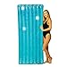Poolcandy Inflatable Deluxe Pool Raft, Blue Glitter