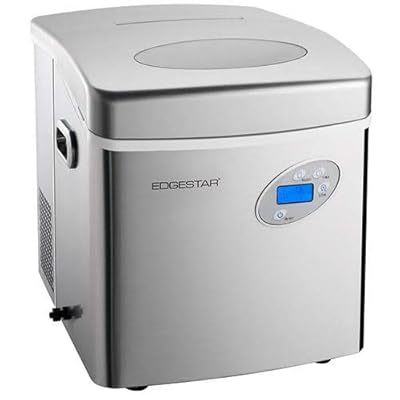 EdgeStar Large Capacity Portable Stainless Steel Ice Maker