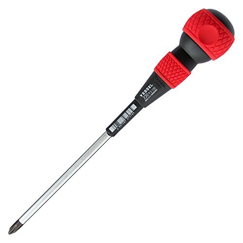 Vessel 220 Ball Grip +2x150 (Jis) 150mm Long +2 Screwdriver by Trusco