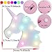 AIZESI Unicorn Marquee Light Night Light Wall Room Decor,Desk Table Lamp,Kids Gift for Birthday Xmas Colorful Unicorn Night Light Led Lamp
