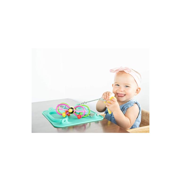 BUSY BABY MAT Silicone Suction Placemat for Babies & Toddlers with 4