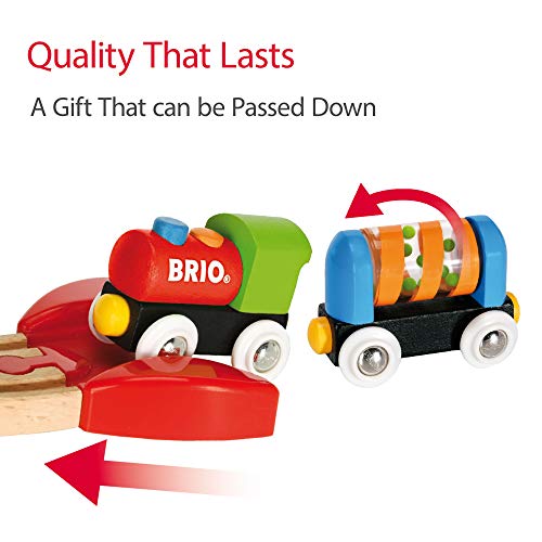 Brio My First Railway Beginner Pack Wooden Toy Train Set For Kids Age 18 Months And Up Pricepulse