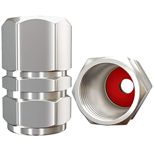 image for SAMIKIVA Tire Valve Caps (12 Pack) Heavy-Duty Stem Covers | Dust proof