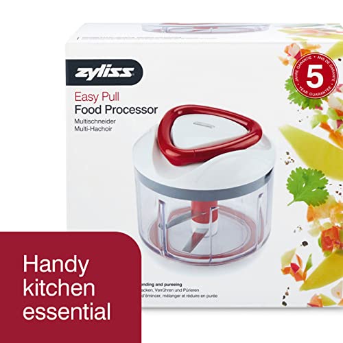 ZYLISS Easy Pull Food Chopper and Manual Food Processor Vegetable