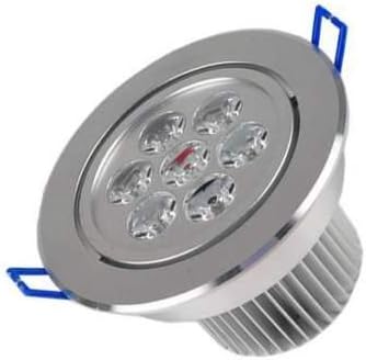 Hot 7W LED Ceiling Light Down Recessed Lamp+Driver Warm White 85~265V CE &amp; RoHS