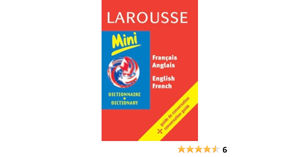 Amazon Com Larousse Mini Dictionary French English English French Larousse Bilingual Dictionaries French Edition 9782035420336 Larousse Editorial Books