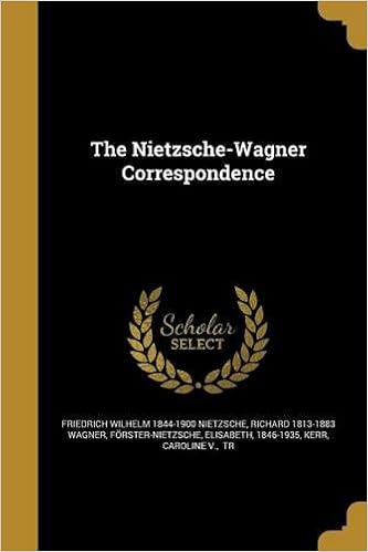 The Nietzsche Wagner Correspondence Amazon Es Nietzsche Friedrich Wilhelm 1844 1900 Wagner Richard 1813 1883 Forster Nietzsche Elisabeth 184 Libros En Idiomas Extranjeros