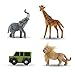 Melissa & Doug Round the Savanna Safari Activity Rug