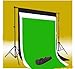 CowboyStudio Photography 10 X 12- Feet Black, White & Chromakey Green Muslin Backdrops with Background Support System and Carry Bag