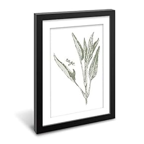 Black Paper Framed Canvas Wall Art...