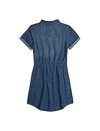 Vestido occidental de manga corta para niñas de Levi's