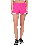 adidas Women's Woven 3-Stripes Shorts Shock Pink/White Shorts XS X 3
