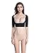 Shymay Women's Shapewear Tops Wear Your Own Bra Short Sleeve Crop Top Arm Shapers, Black1, Large