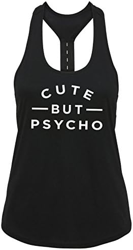 Cute But Psych Ladies Strap Back Vest