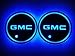 Brand New Colorful LED Car Cup Holder Pad Mat For GMC Auto Interior Atmosphere Lights