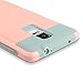 ULAK Note 4 Case, Galaxy Note 4 Case, Knox Armor Slim Dual Layer Protection Hard Back Cover Shock Absorbent TPU Bumper Case for Samsung Galaxy Note 4 (5.7 inch) (Pink-Gray)