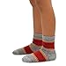 TeeHee Little Boys Cotton Fashion Fun Crew Socks 6 Pair Pack (3-5 Years, Multi Stripe)
