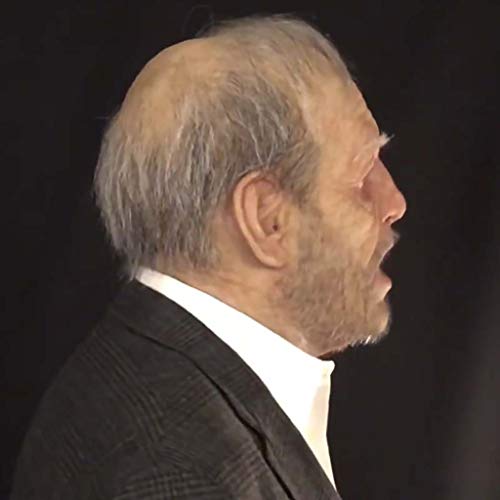 Sayolala Another Me | The Elder Old Man face Covering Costume Headgear for Masquerade Halloween Party